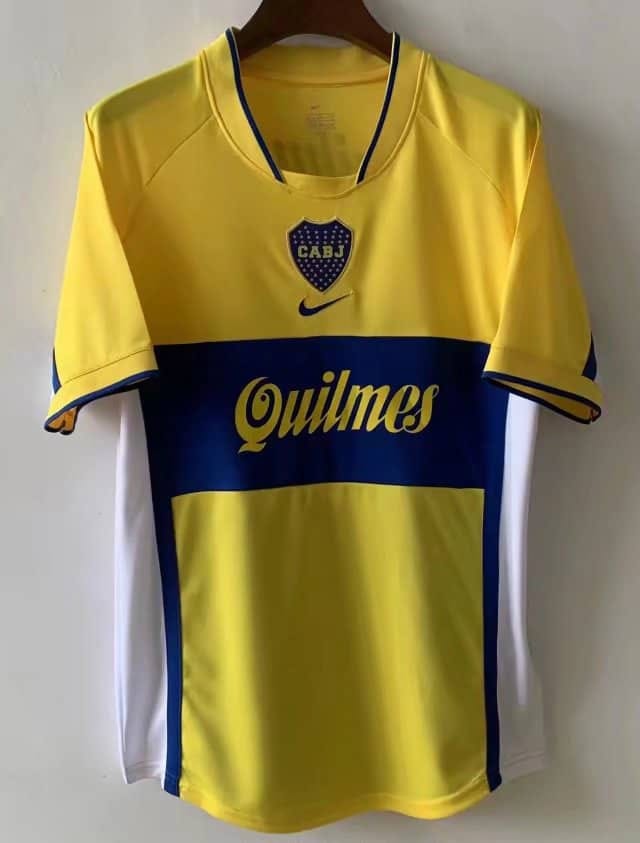 Mens Boca Juniors Retro Away Jersey 2001