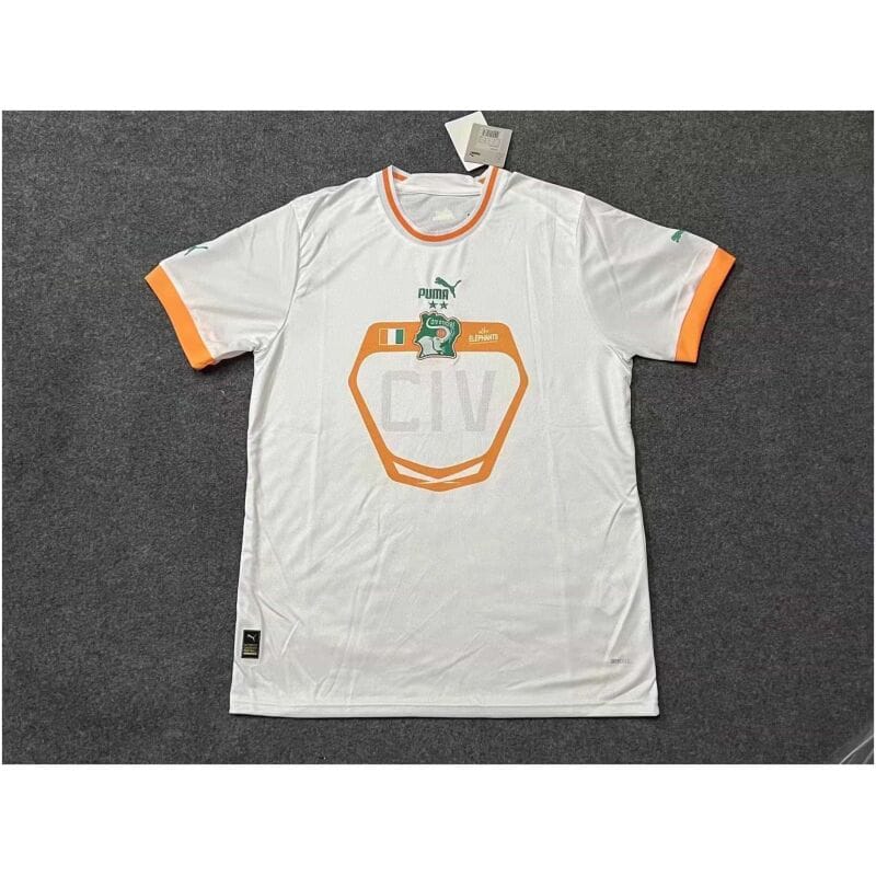 Mens Ivory Coast Away Jersey FIFA World Cup Qatar 2022