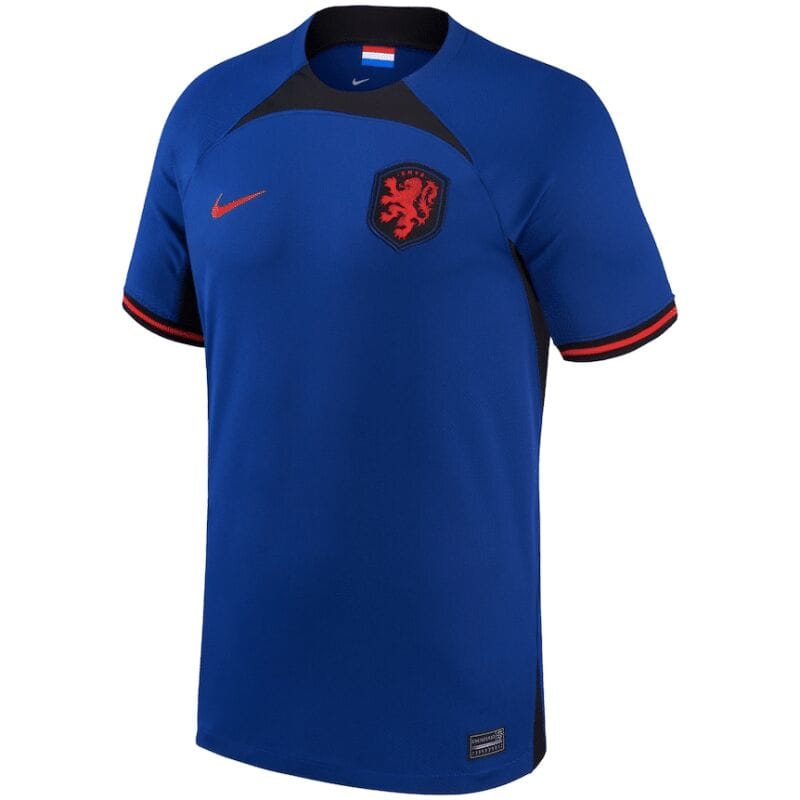 Mens Netherlands Away Jersey FIFA World Cup Qatar 2022