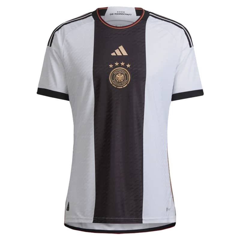 Mens Germany Home Authentic Match Jersey FIFA World Cup Qatar 2022 – Match