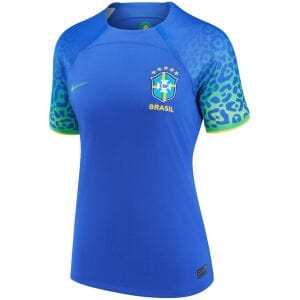 Womens Brazil Away Jersey FIFA World Cup Qatar 2022