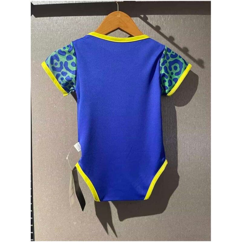 Infants Brazil Away Jersey FIFA World Cup Qatar 2022