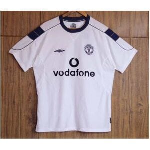 Mens Manchester United Retro Away Jersey 1999/2000