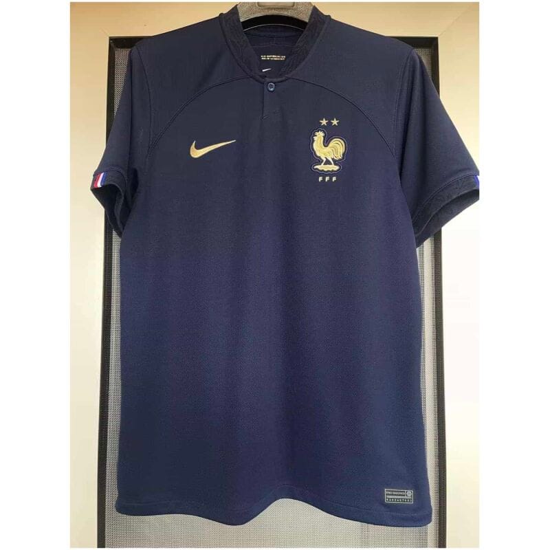 Mens France Home Jersey FIFA World Cup Qatar 2022