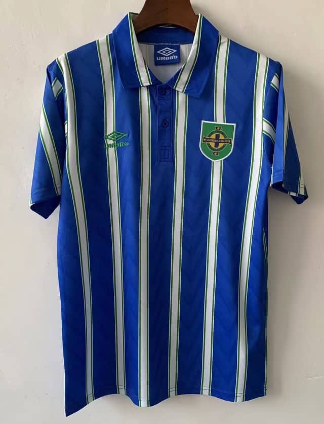 Mens Northern Ireland Retro Away Jersey 1992