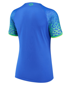 Womens Brazil Away Jersey FIFA World Cup Qatar 2022