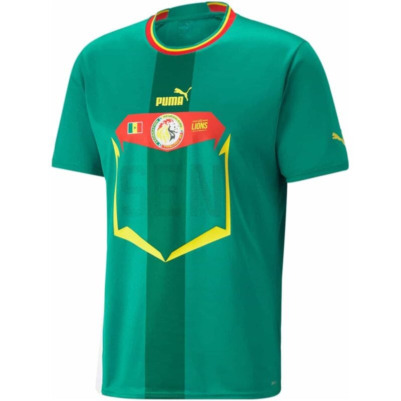 Mens Senegal Home Jersey FIFA World Cup Qatar 2022