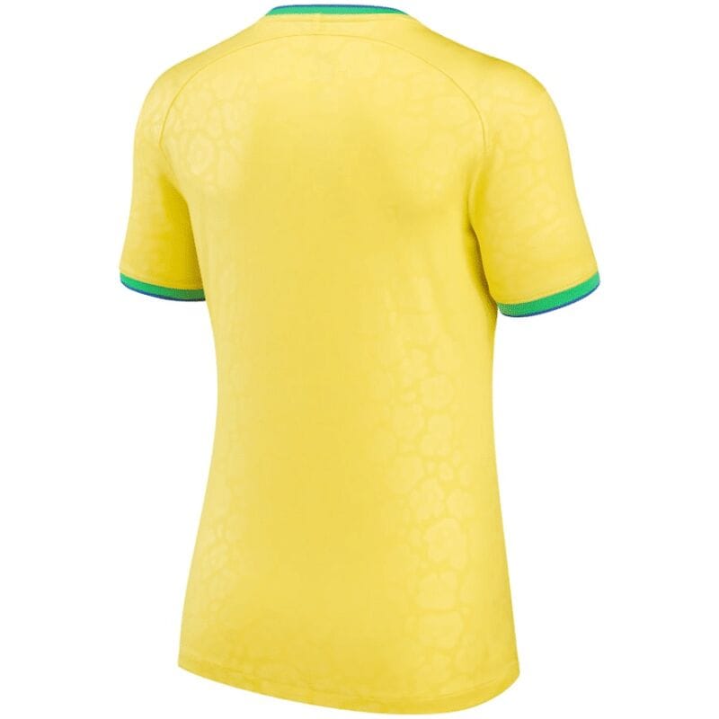 Womens Brazil Home Jersey FIFA World Cup Qatar 2022