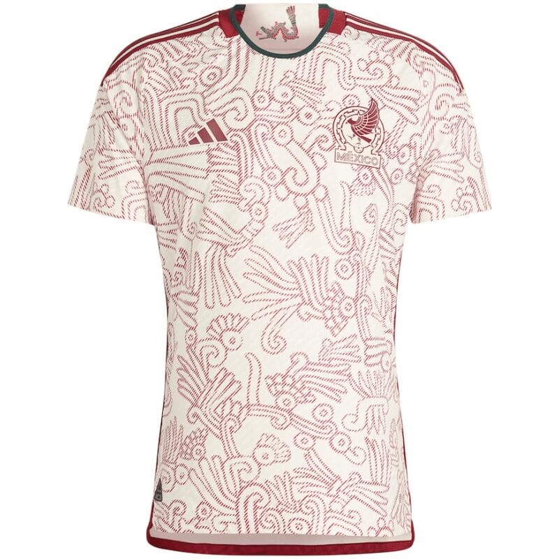 Mens Mexico Away Authentic Match Jersey FIFA World Cup Qatar 2022 – Match