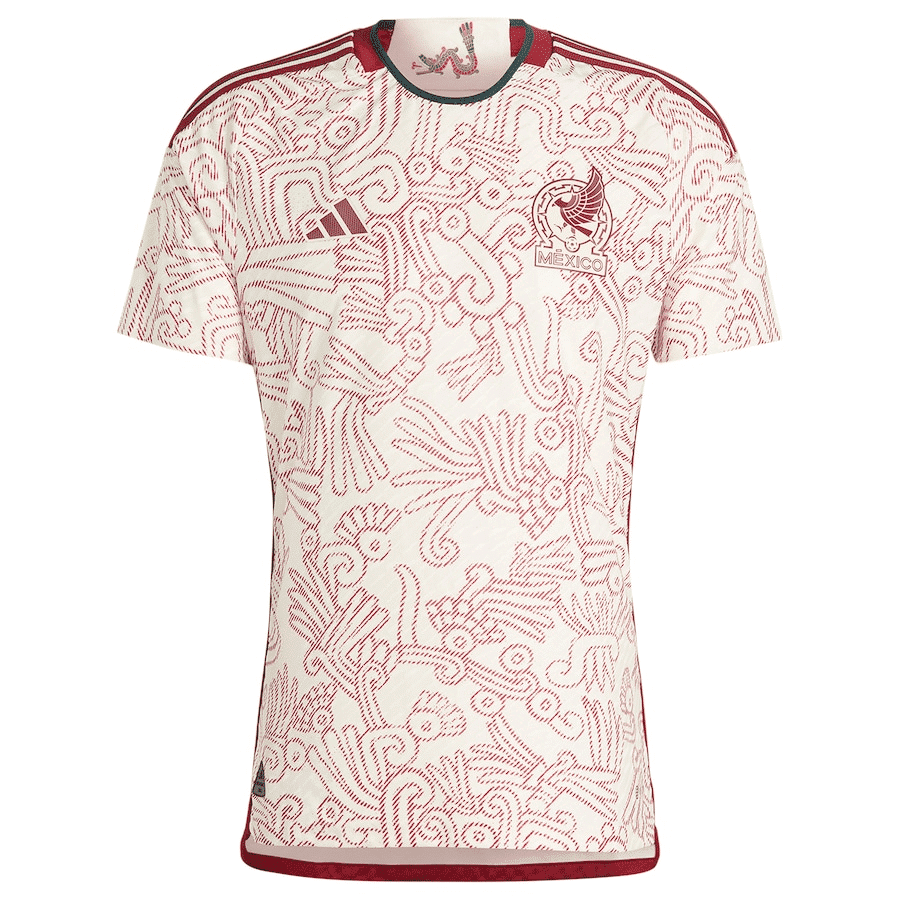 Mens Mexico Away Authentic Match Jersey FIFA World Cup Qatar 2022 – Match