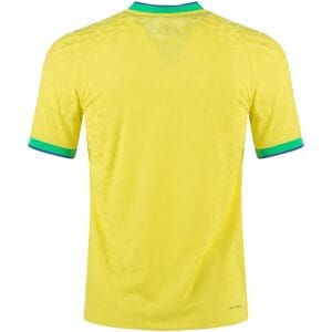 Mens Brazil Home Vapor Match Authentic Jersey FIFA World Cup Qatar 2022 – Match