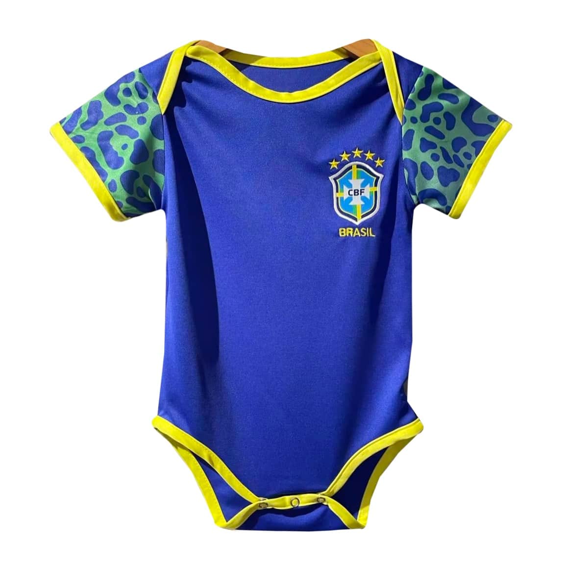 Infants Brazil Away Jersey FIFA World Cup Qatar 2022