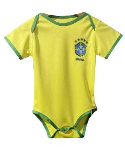Infants Brazil Home Jersey FIFA World Cup Qatar 2022