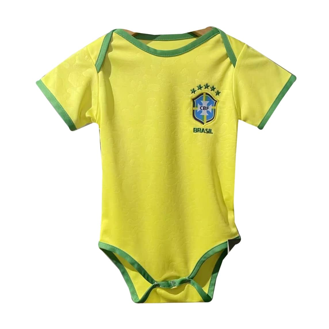 Infants Brasilien Heim Trikot FIFA Weltmeisterschaft Katar 2022