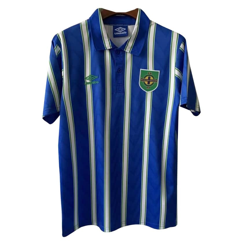 Mens Northern Ireland Retro Away Jersey 1992