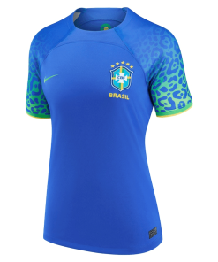 Womens Brazil Away Jersey FIFA World Cup Qatar 2022