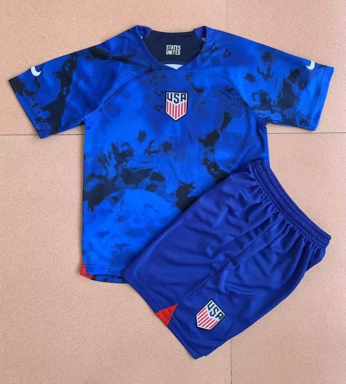Kids USA  Away Jersey FIFA World Cup Qatar 2022