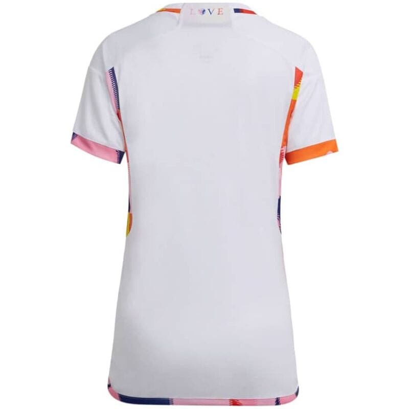 Womens Belgium Away Jersey FIFA World Cup Qatar 2022