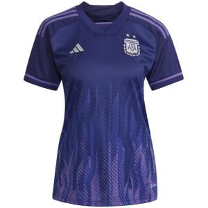 Womens Argentina Away Jersey FIFA World Cup Qatar 2022??3 stars??