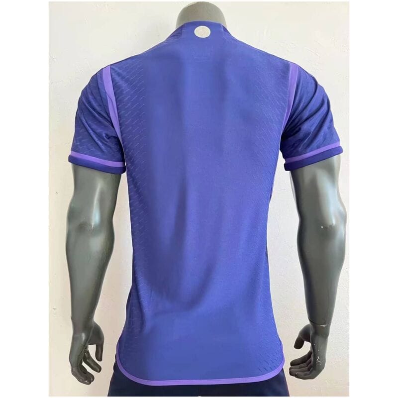 Mens Argentina Away Authentic Jersey FIFA World Cup Qatar 2022 – Match??3 stars??