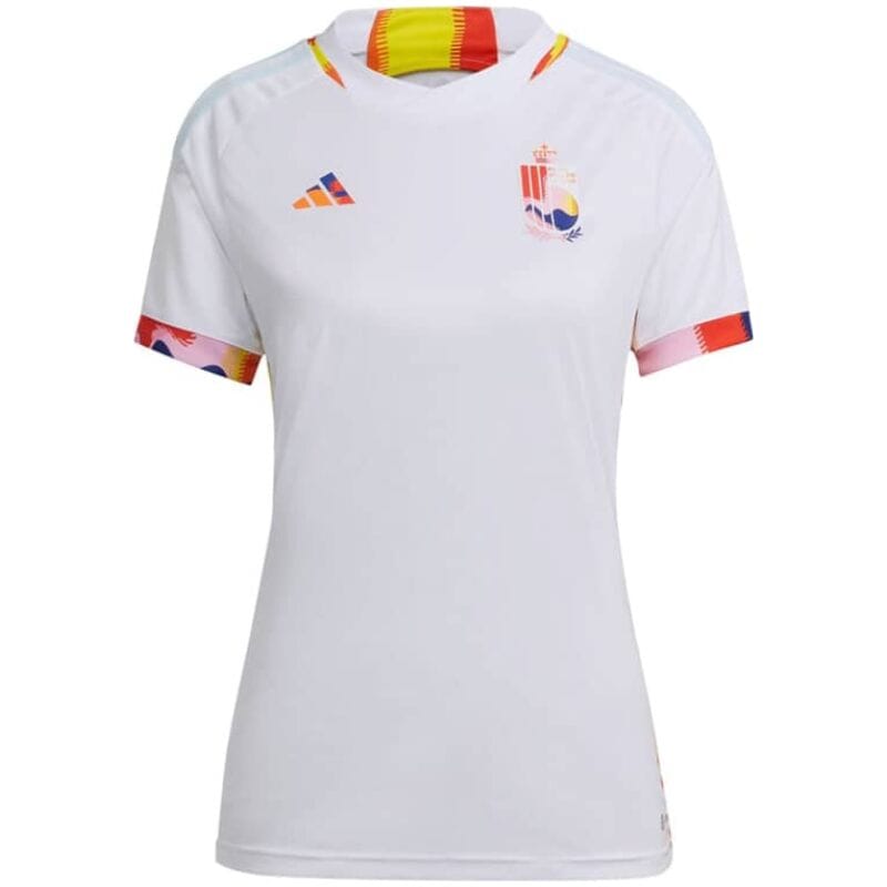Womens Belgium Away Jersey FIFA World Cup Qatar 2022