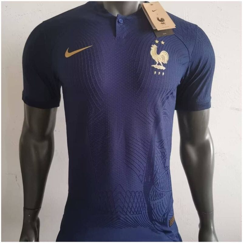 Herren Frankreich Heim Vapor Match Authentisches Trikot FIFA Fussball-Weltmeisterschaft Katar 2022 - Spiel