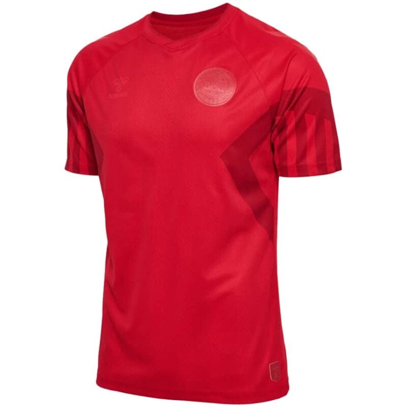 Mens Denmark Home Jersey FIFA World Cup Qatar 2022