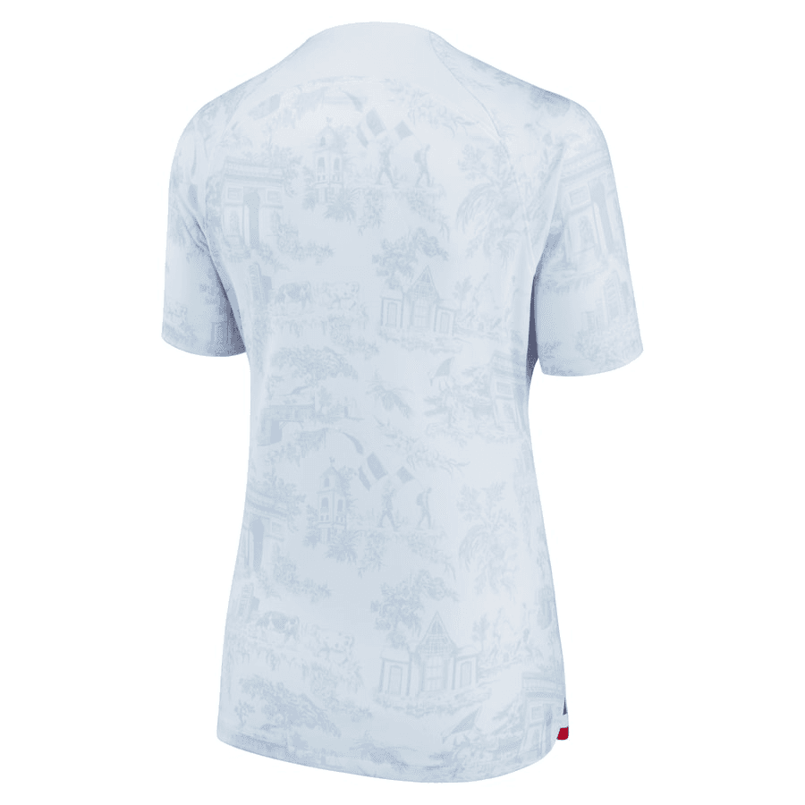 Womens France Away Jersey FIFA World Cup Qatar 2022