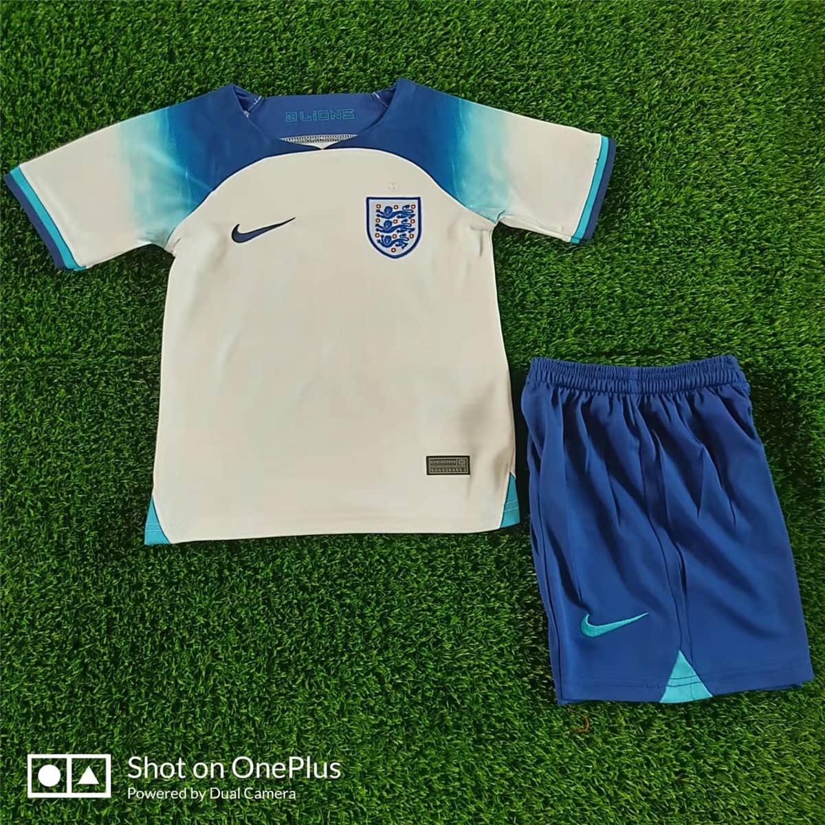 Kids England Home Jersey FIFA World Cup Qatar 2022