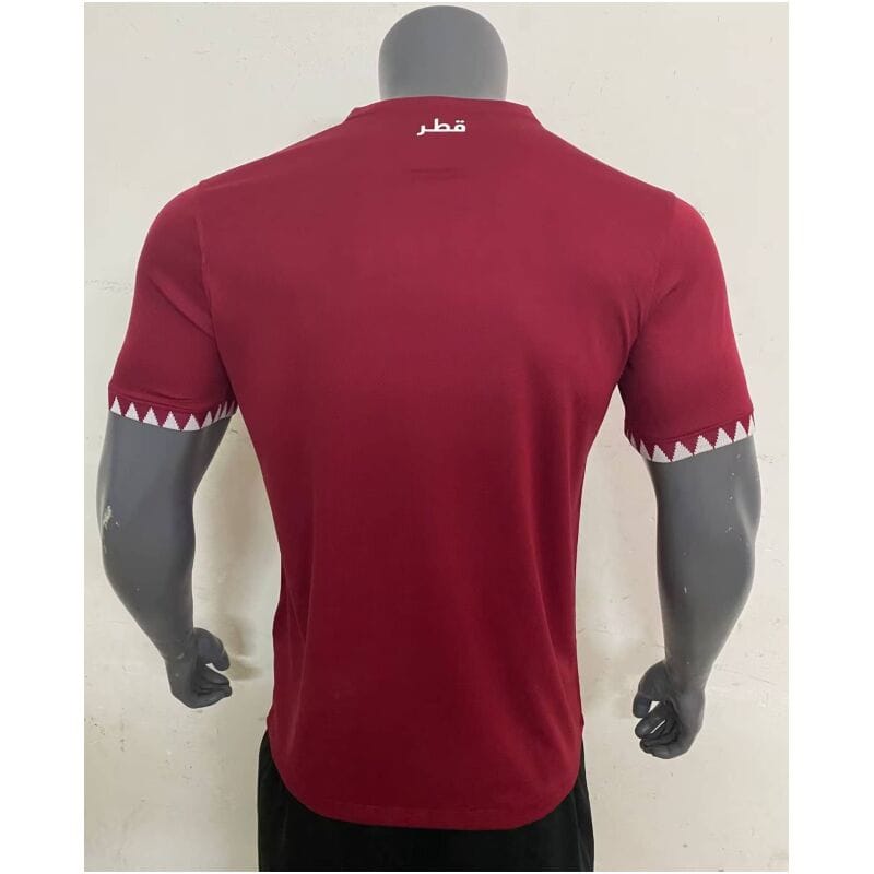 Mens Qatar Home Jersey FIFA World Cup Qatar 2022