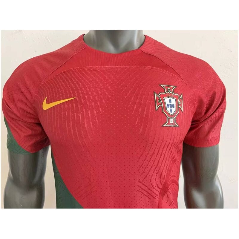 Mens Portugal Home Vapor Match Authentic Jersey FIFA World Cup Qatar 2022 – Match