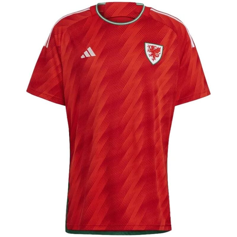 Mens Wales Home Jersey FIFA World Cup Qatar 2022