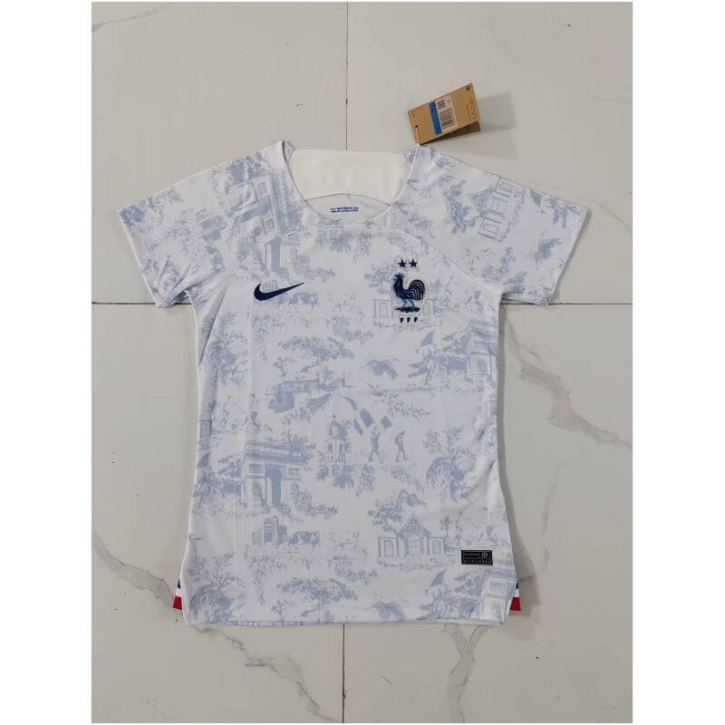 Womens France Away Jersey FIFA World Cup Qatar 2022