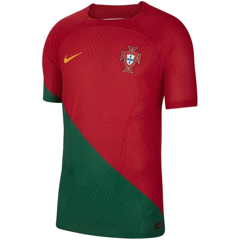 Mens Portugal Home Vapor Match Authentic Jersey FIFA World Cup Qatar 2022 – Match