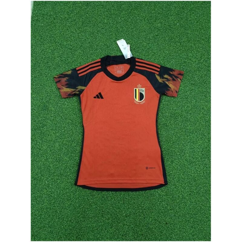 Womens Belgium Home Jersey FIFA World Cup Qatar 2022