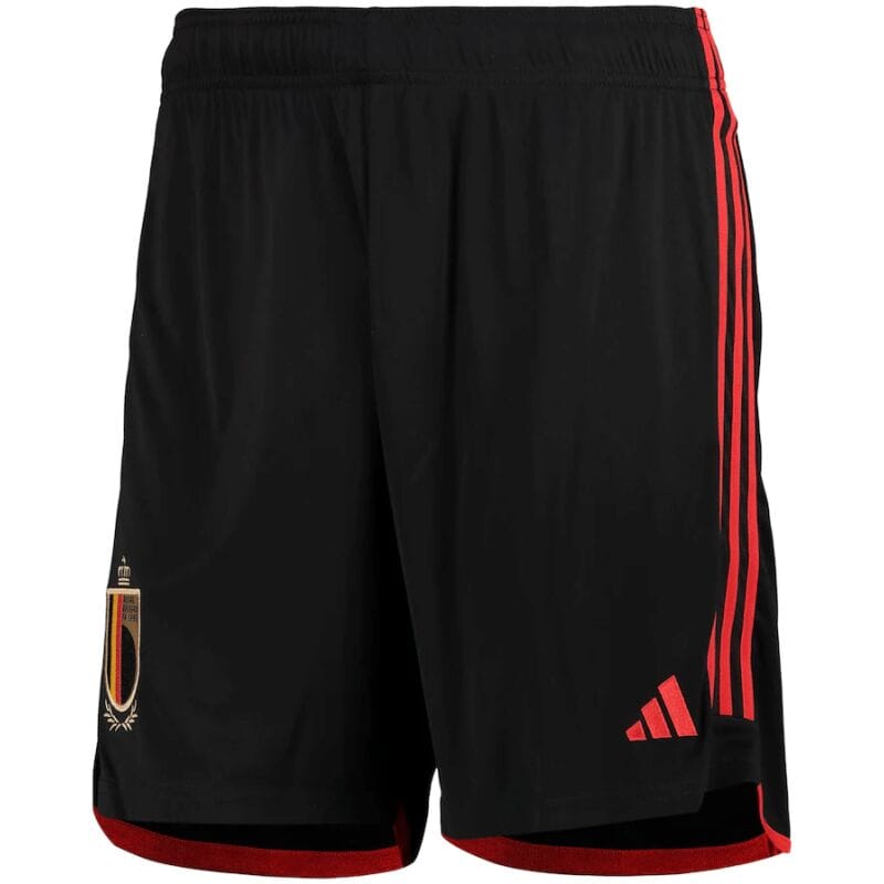 Mens Belgium Home Shorts FIFA World Cup Qatar 2022
