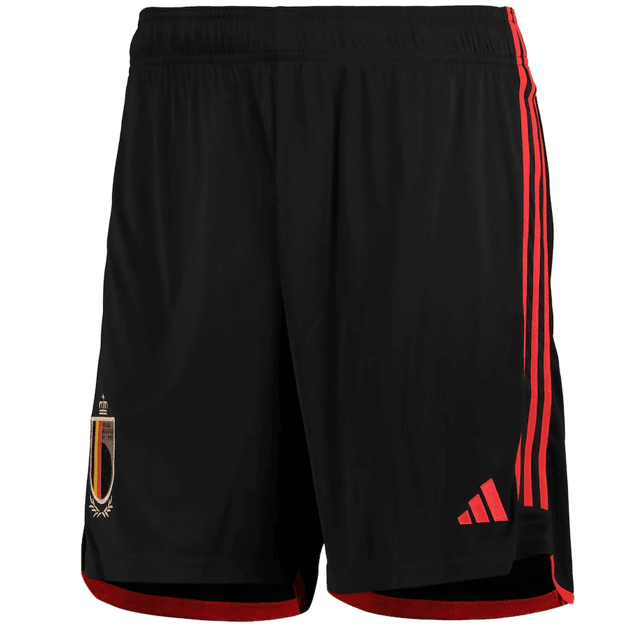 Mens Belgium Home Shorts FIFA World Cup Qatar 2022