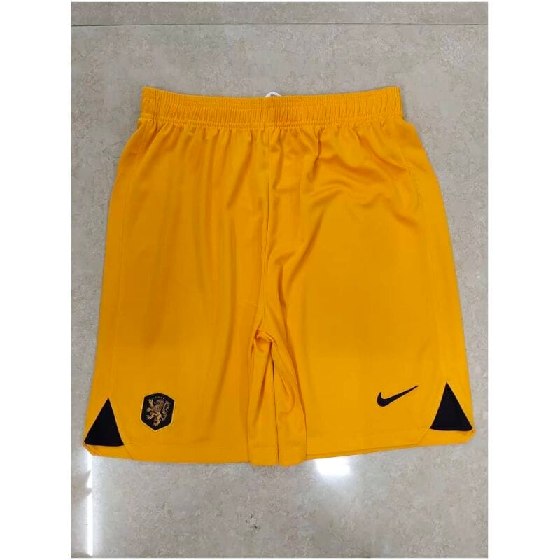 Mens Netherlands Home Shorts FIFA World Cup Qatar 2022