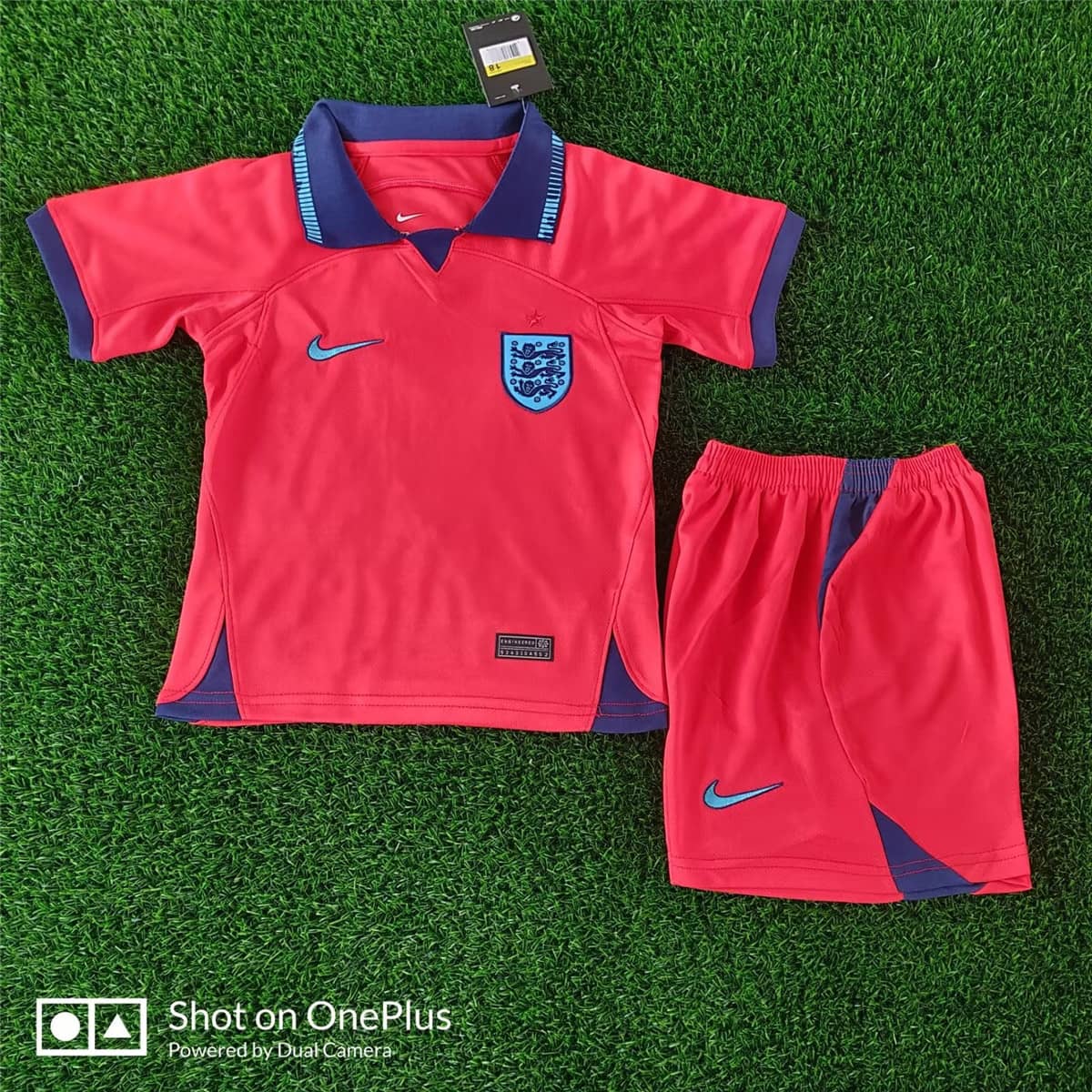 Kids England Away Jersey FIFA World Cup Qatar 2022