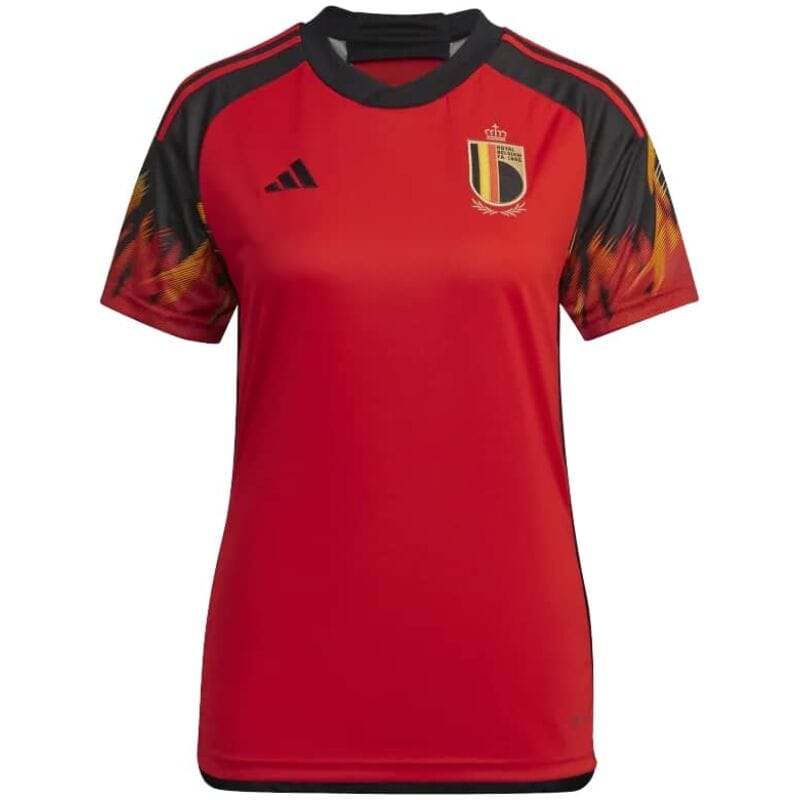 Womens Belgium Home Jersey FIFA World Cup Qatar 2022