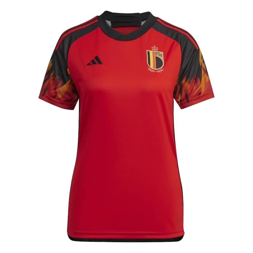 Womens Belgium Home Jersey FIFA World Cup Qatar 2022