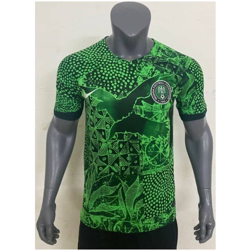 Mens Nigeria Home Jersey FIFA World Cup Qatar 2022
