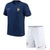 Kids France Home Jersey FIFA World Cup Qatar 2022