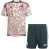 Kids Mexico Away Jersey FIFA World Cup Qatar 2022