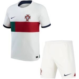 Kids Portugal Away Jersey FIFA World Cup Qatar 2022