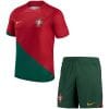 Kids Portugal Home Jersey FIFA World Cup Qatar 2022
