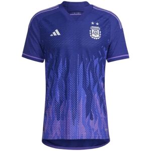 Mens Argentina Away Authentic Jersey FIFA World Cup Qatar 2022 – Match??3 stars??