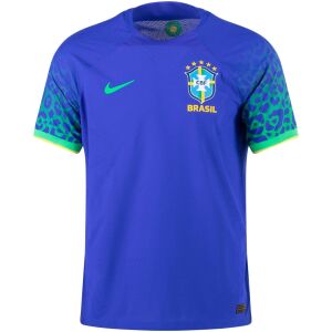 Mens Brazil Away Vapor Match Authentic Jersey FIFA World Cup Qatar 2022 – Match