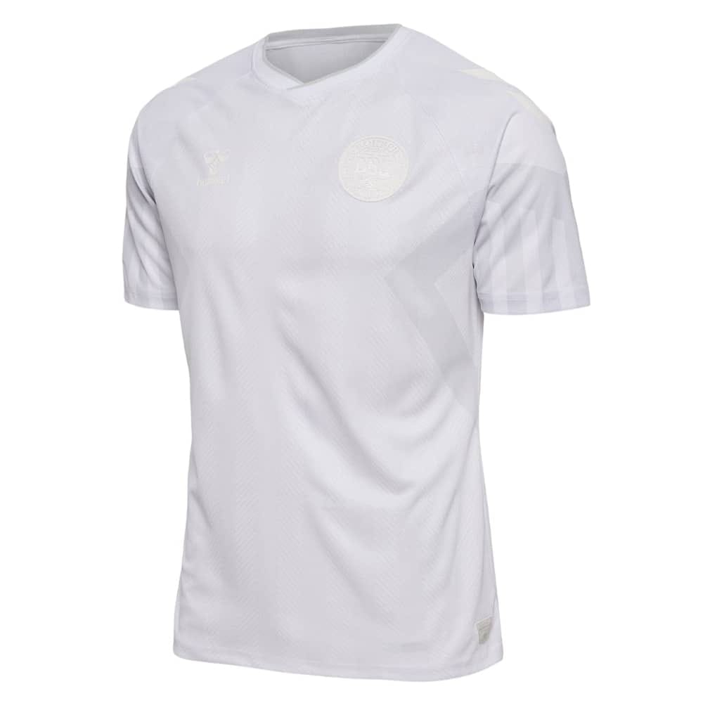Mens Denmark Away Jersey FIFA World Cup Qatar 2022