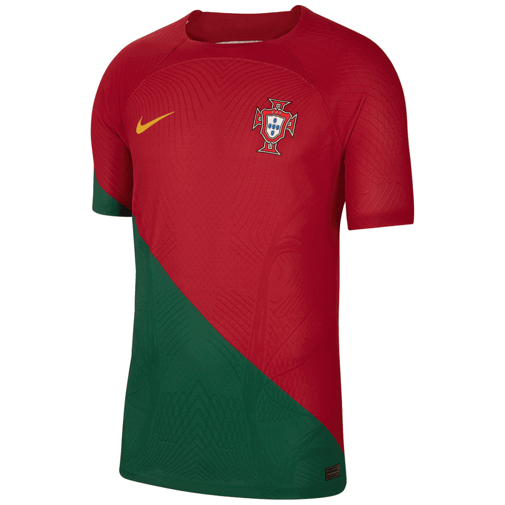 Mens Portugal Home Vapor Match Authentic Jersey FIFA World Cup Qatar 2022 – Match